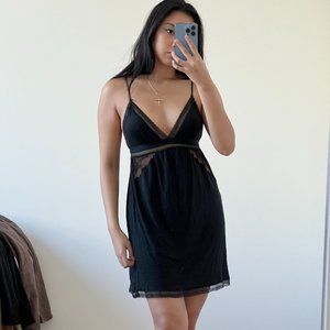 Victoria's Secret Black Lingerie/Dress